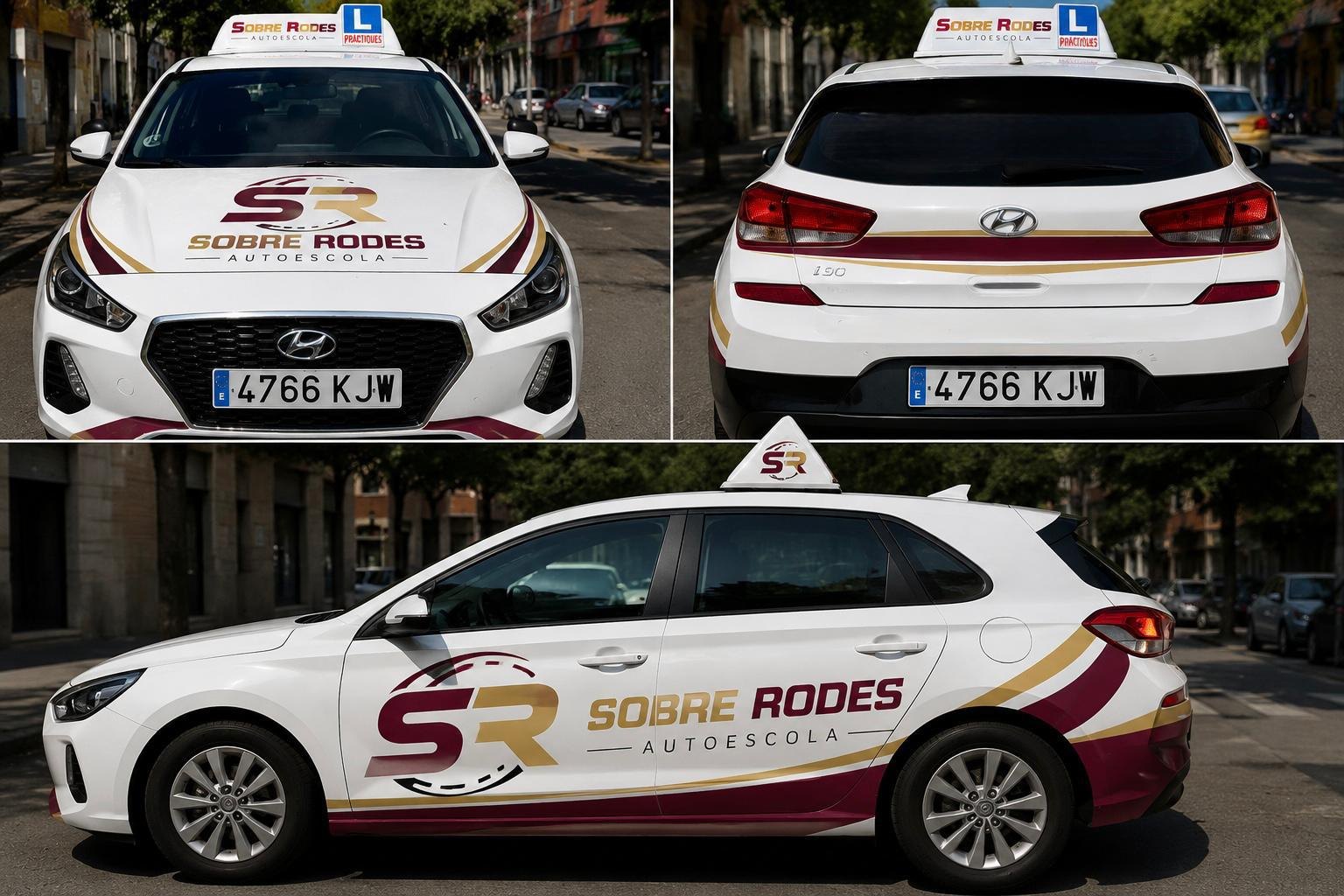 Recull de vistes del cotxe de Sobre Rodes